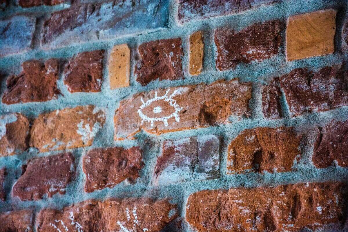 Chalk Brick Wall
